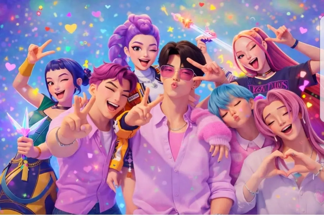 KPop Demon Hunters Sleepover