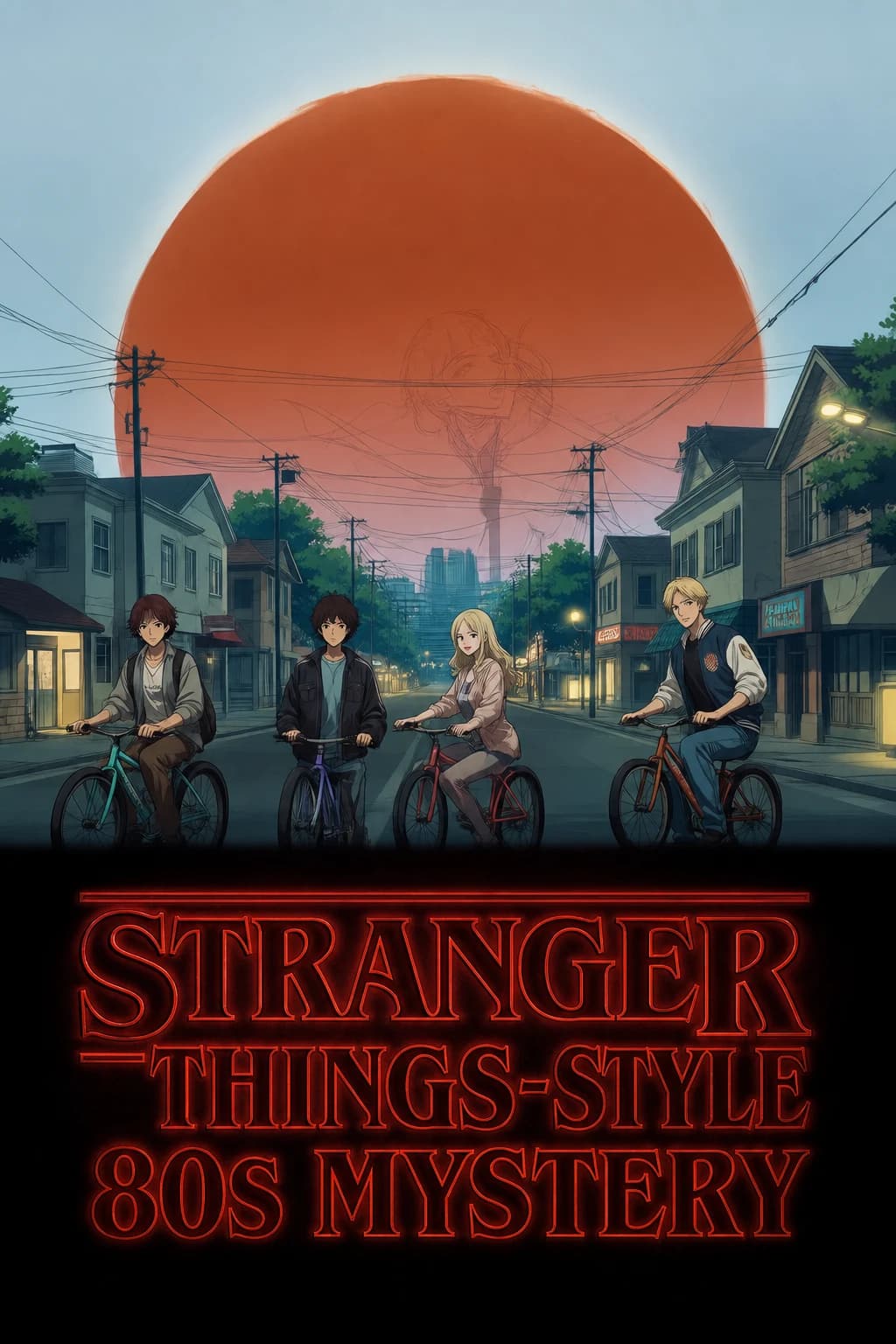 Stranger Things-style 80s mystery