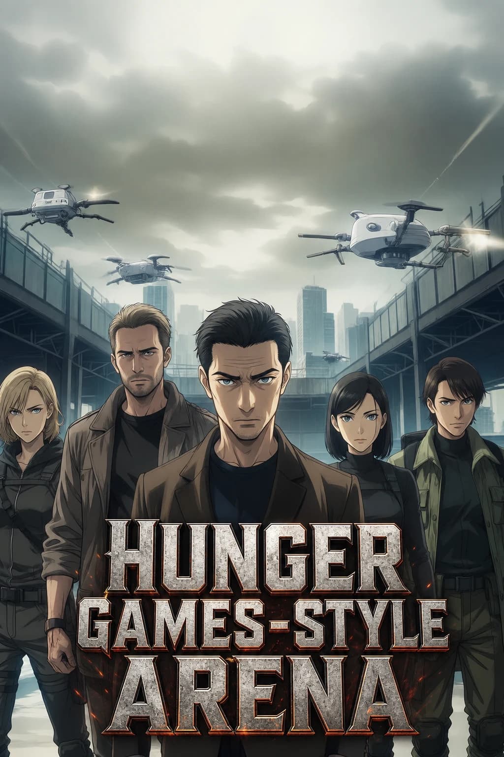 Hunger Games-style arena