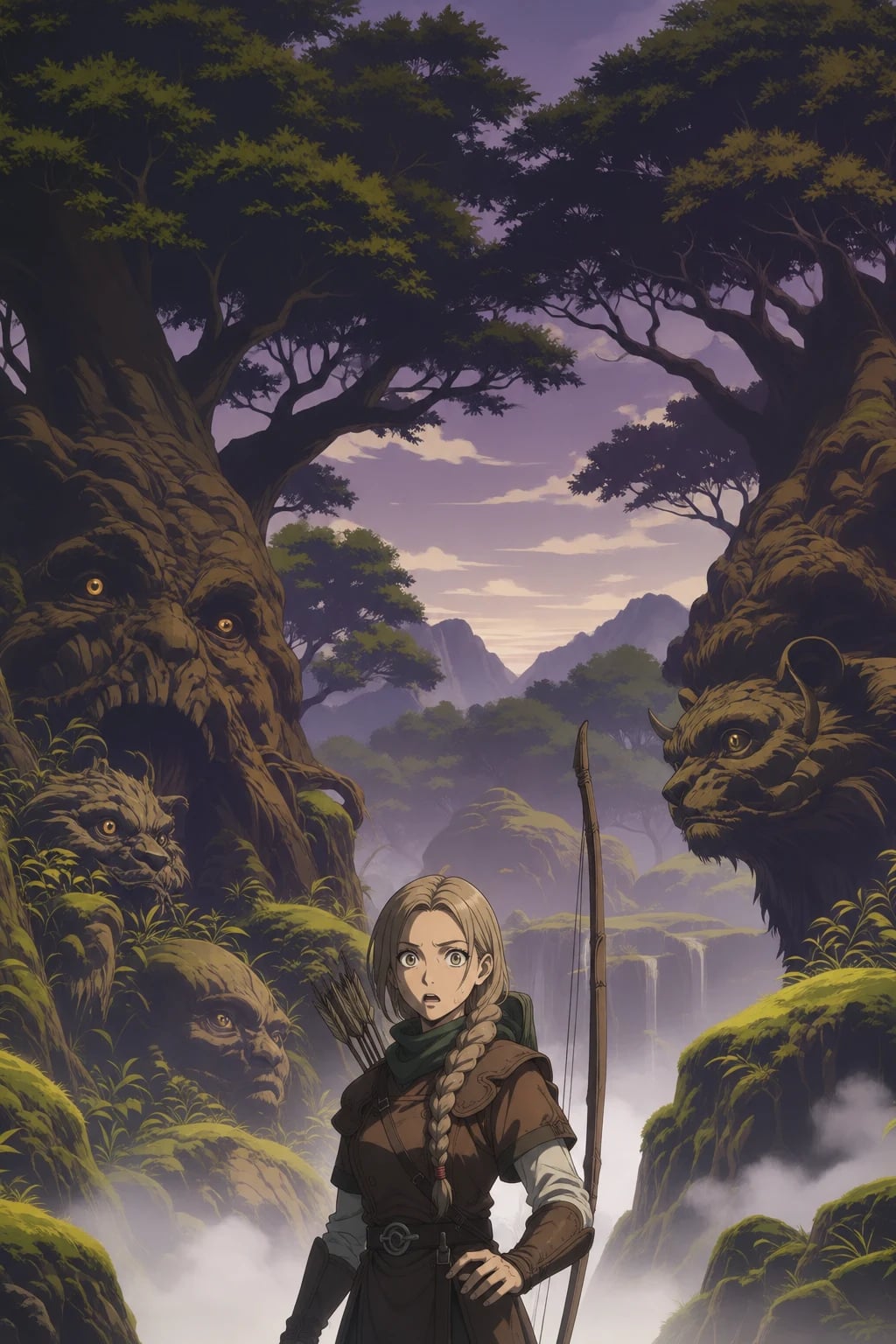 A hidden gully deep in the Verdant Wilds, shielded by thick