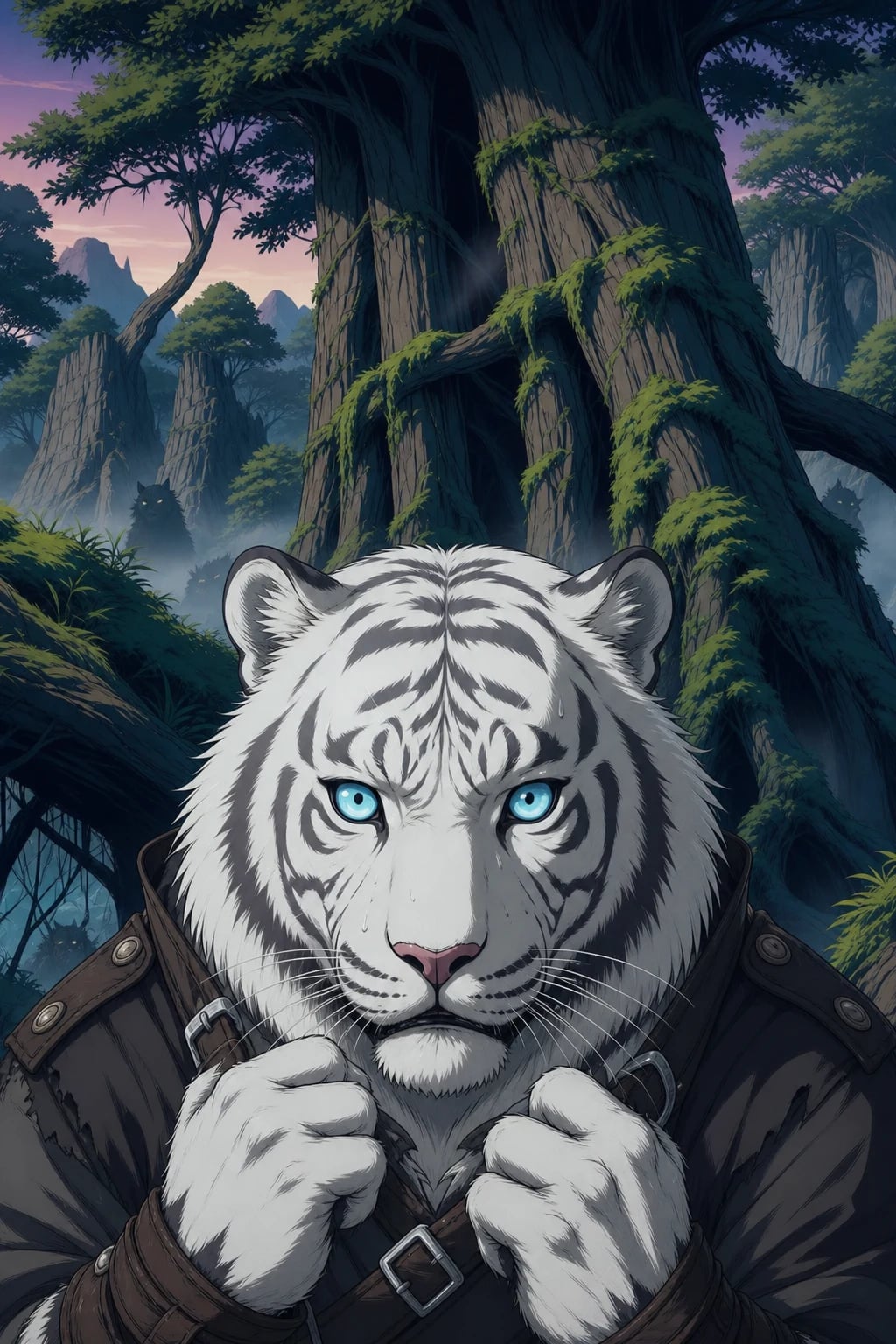 A hidden gully deep in the Verdant Wilds, shielded by thick