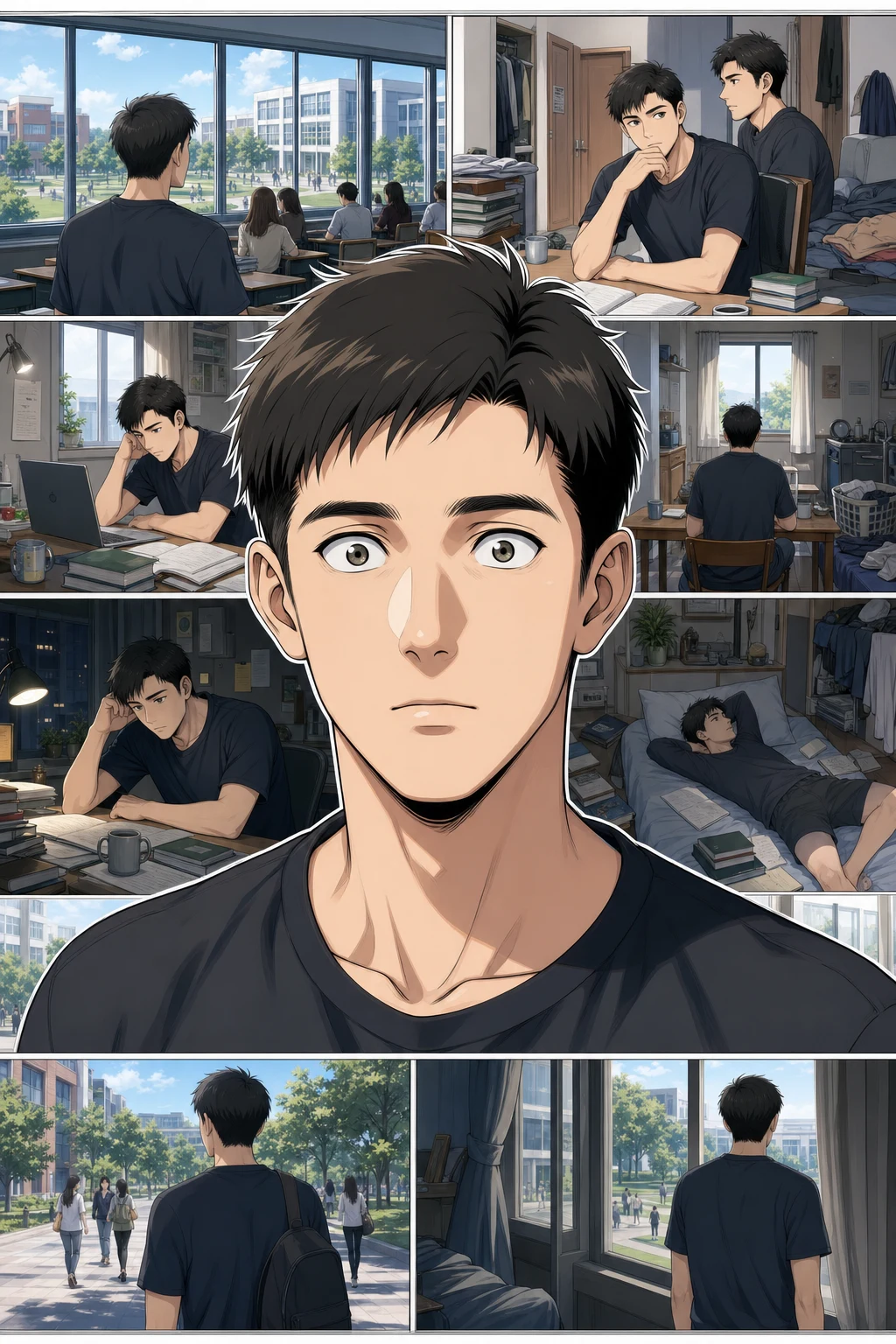 Webtoon panel