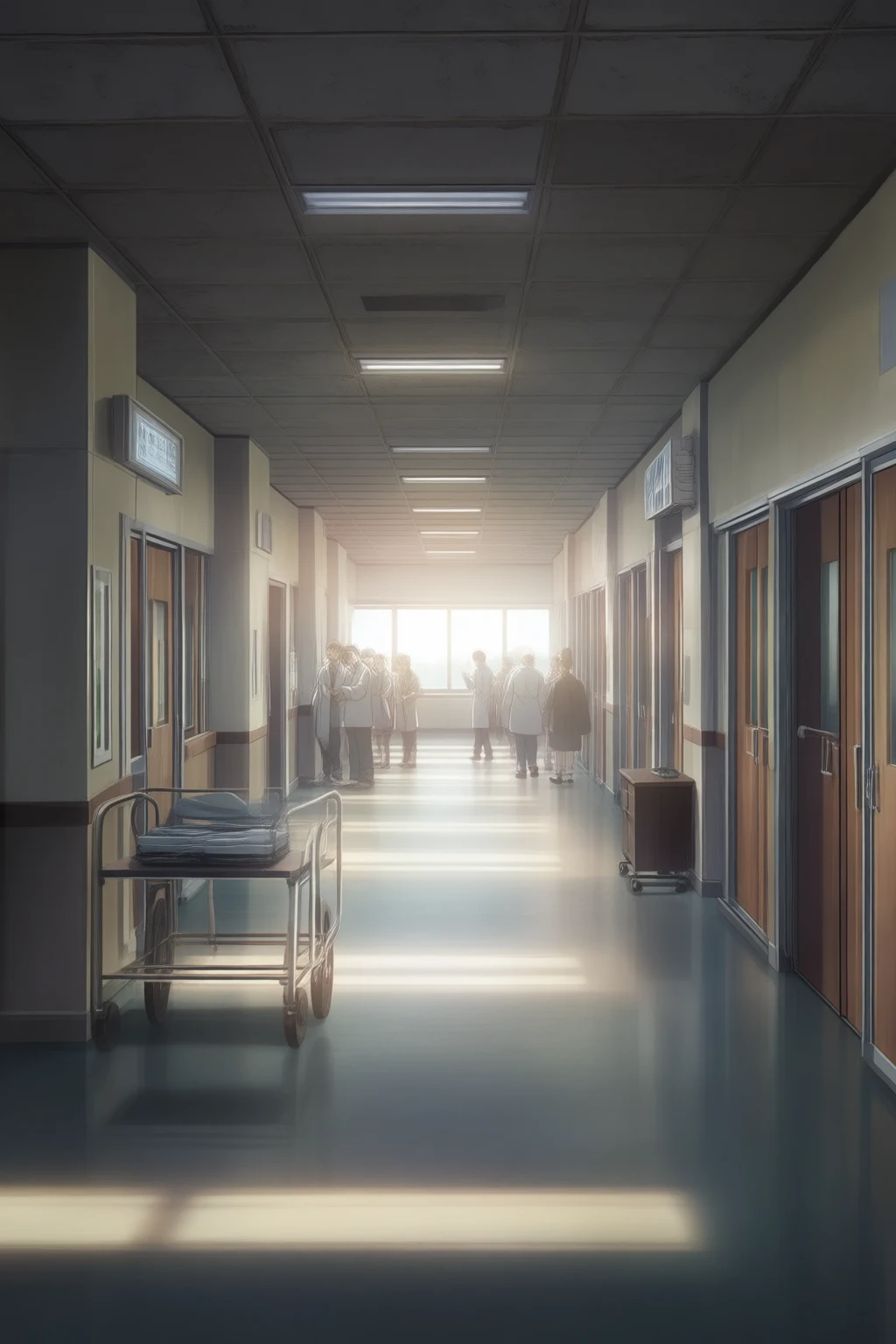 The Emergency Department hallway at Yulje Medical Center.