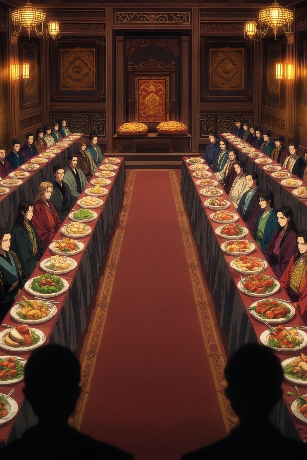 The Grand Banquet Hall of the Eastern Palace.