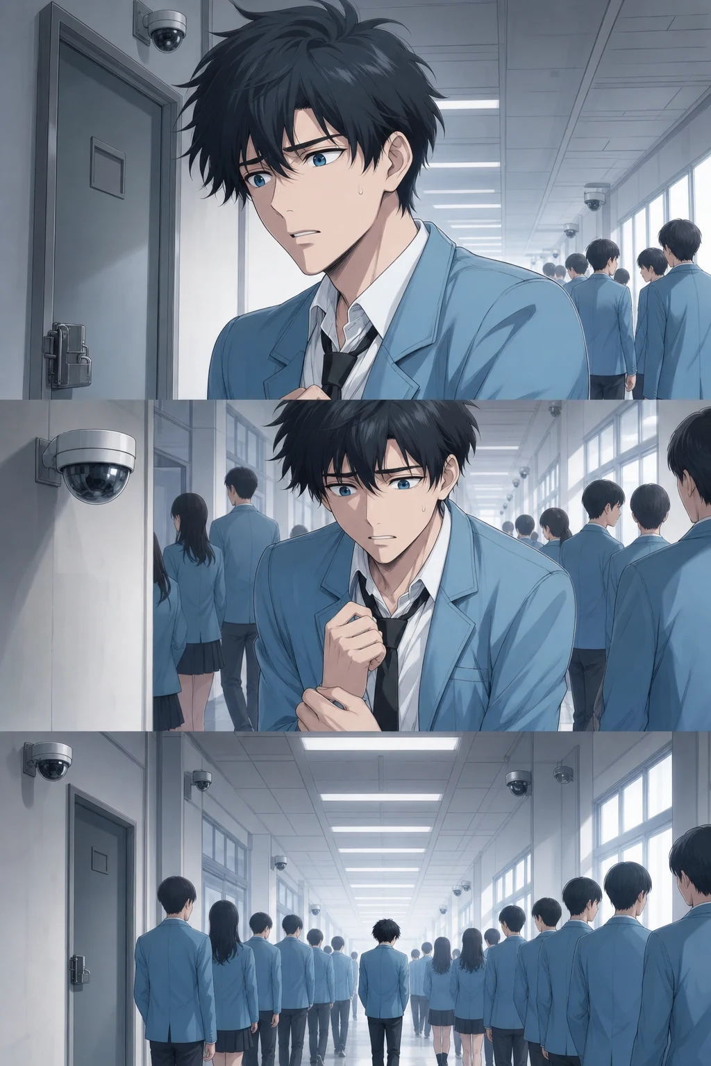 Yongtan High School main office. You are getting your