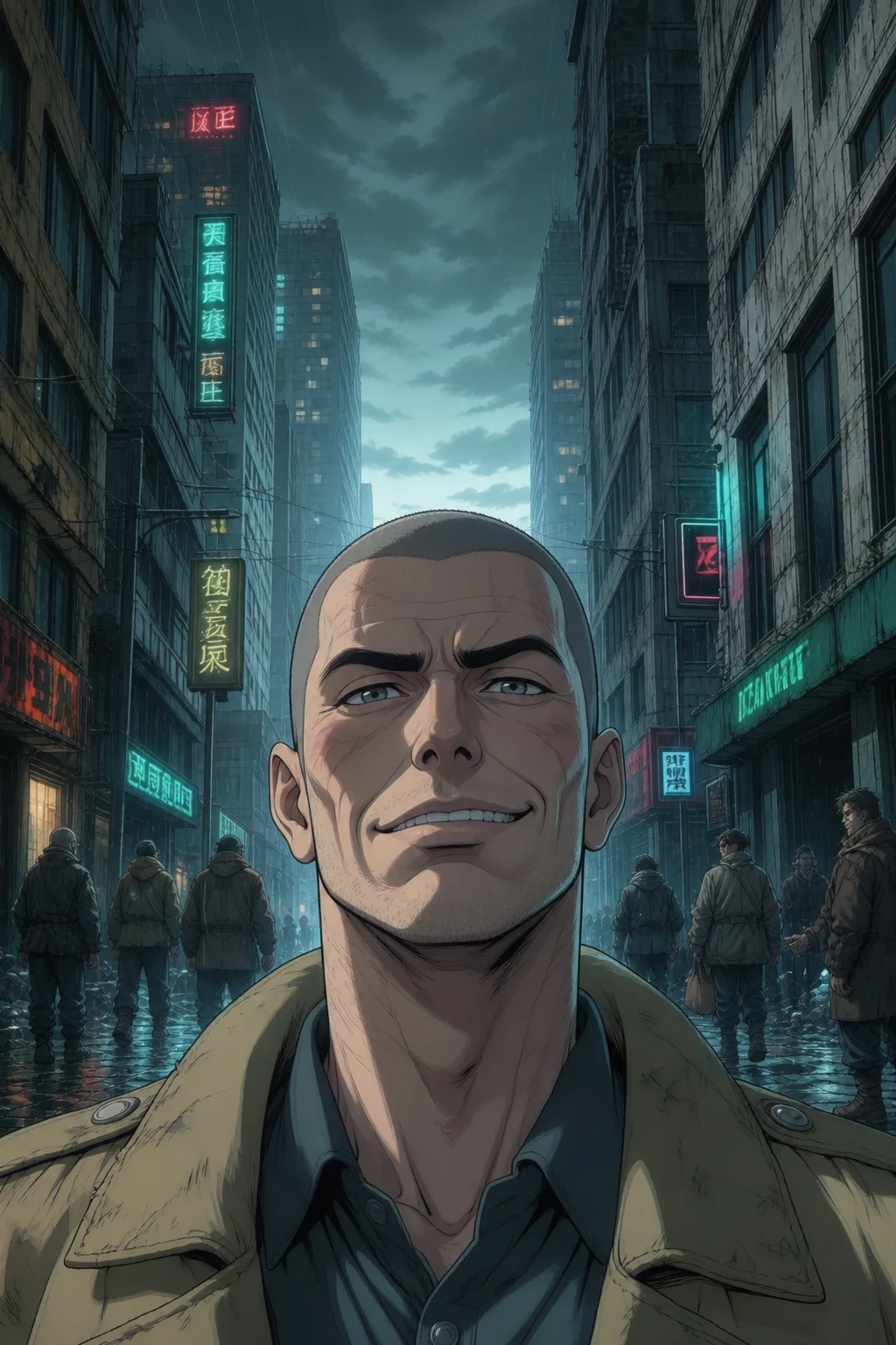 A damp, empty warehouse in the bad part of town. You are