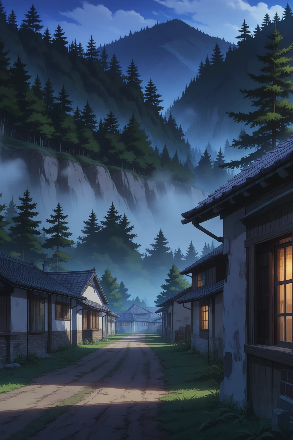 Your small, sparse bedroom. Morning light filters through a