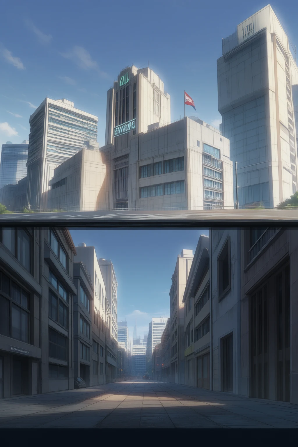 Your shared dorm room at the police academy, just before