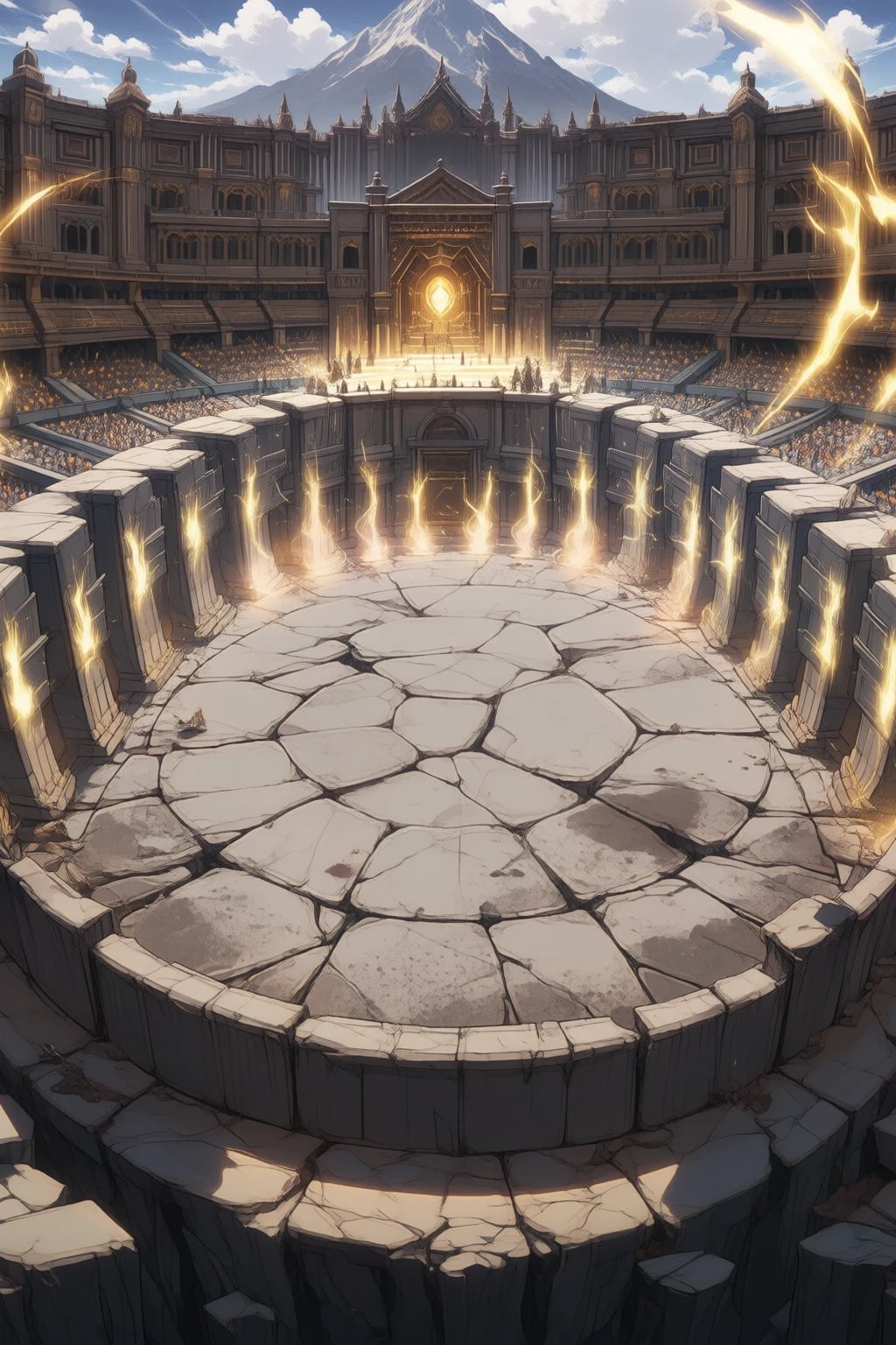 The contestant preparation chamber beneath the Spectral