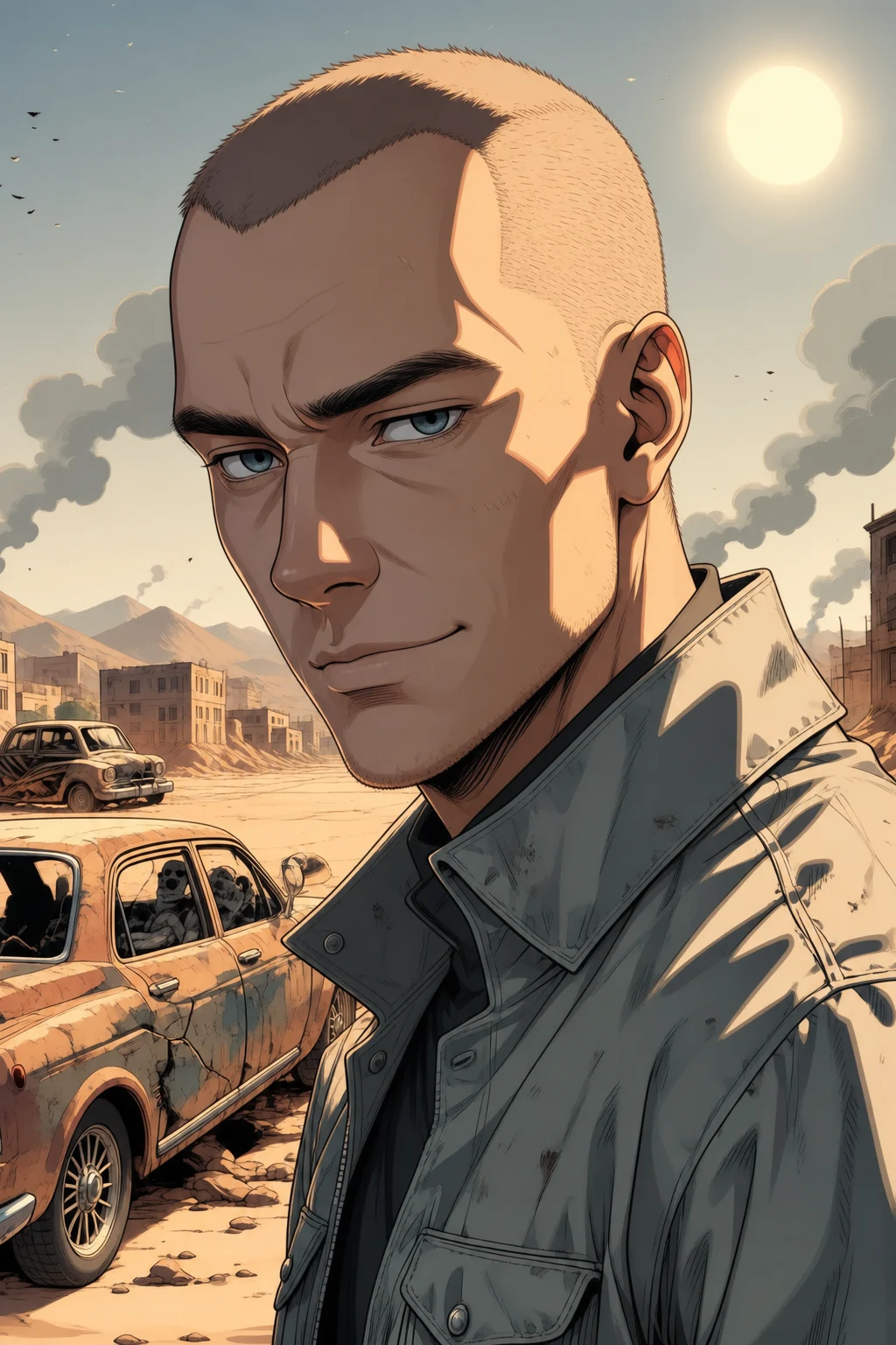 The 'Rust Pile' scrapyard. It is a supposed safe zone run