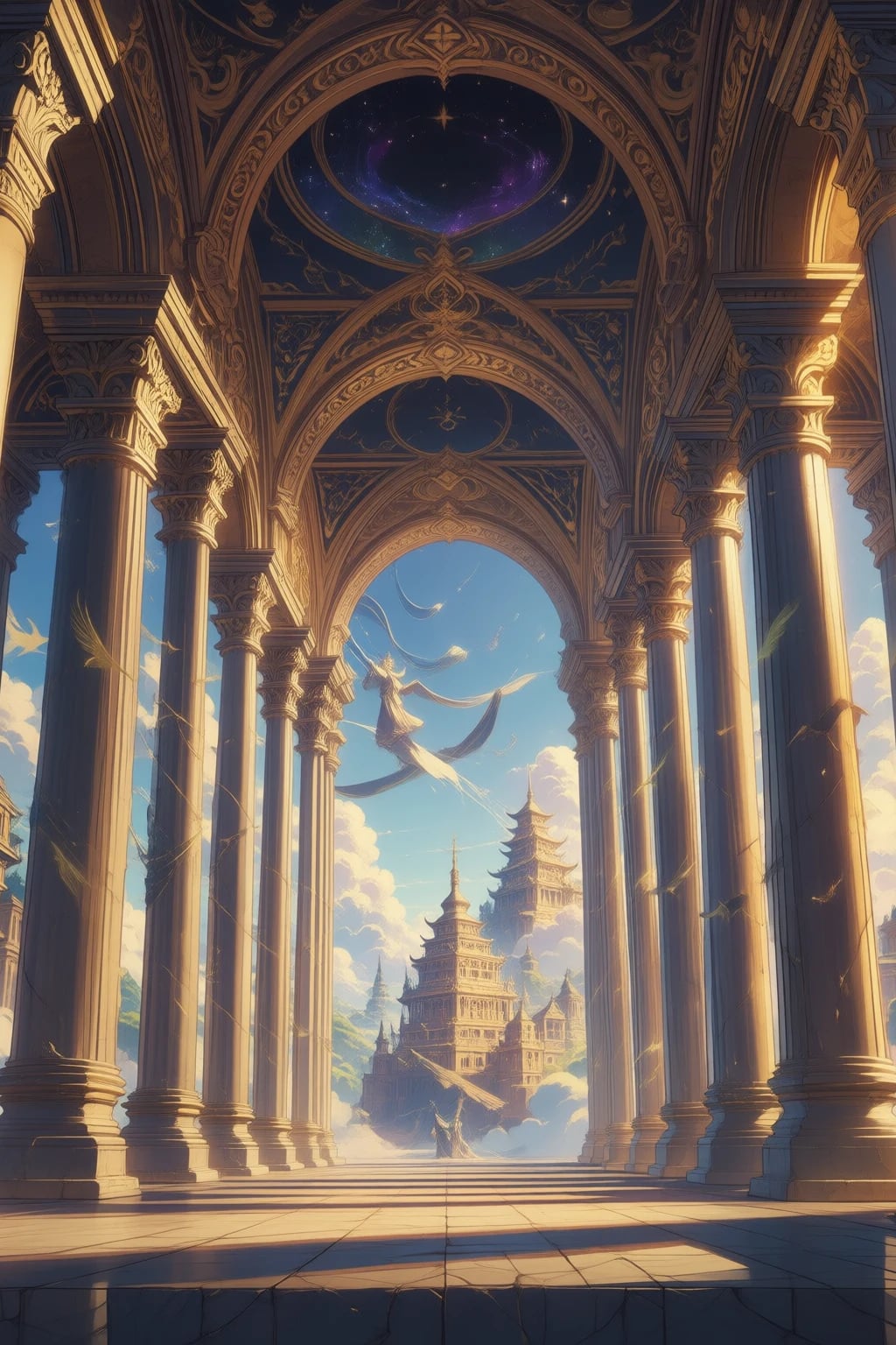 The Hall of Heavenly Truth, during a formal court gathering.