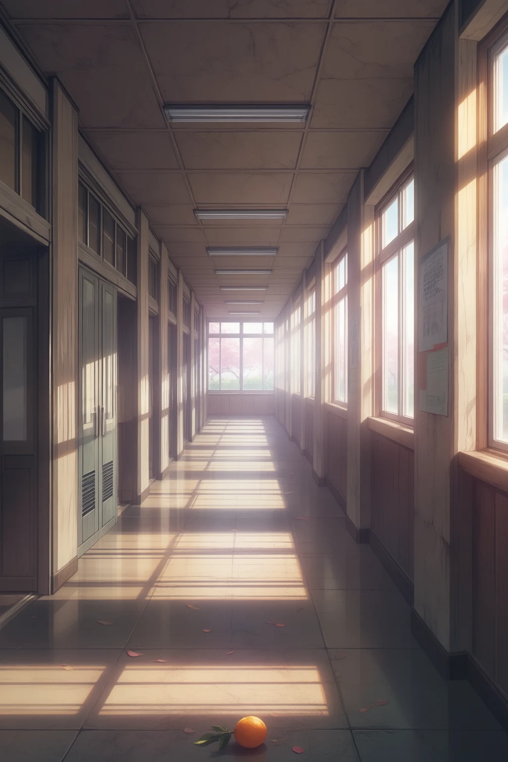Sehwa High School main hallway, between first and second