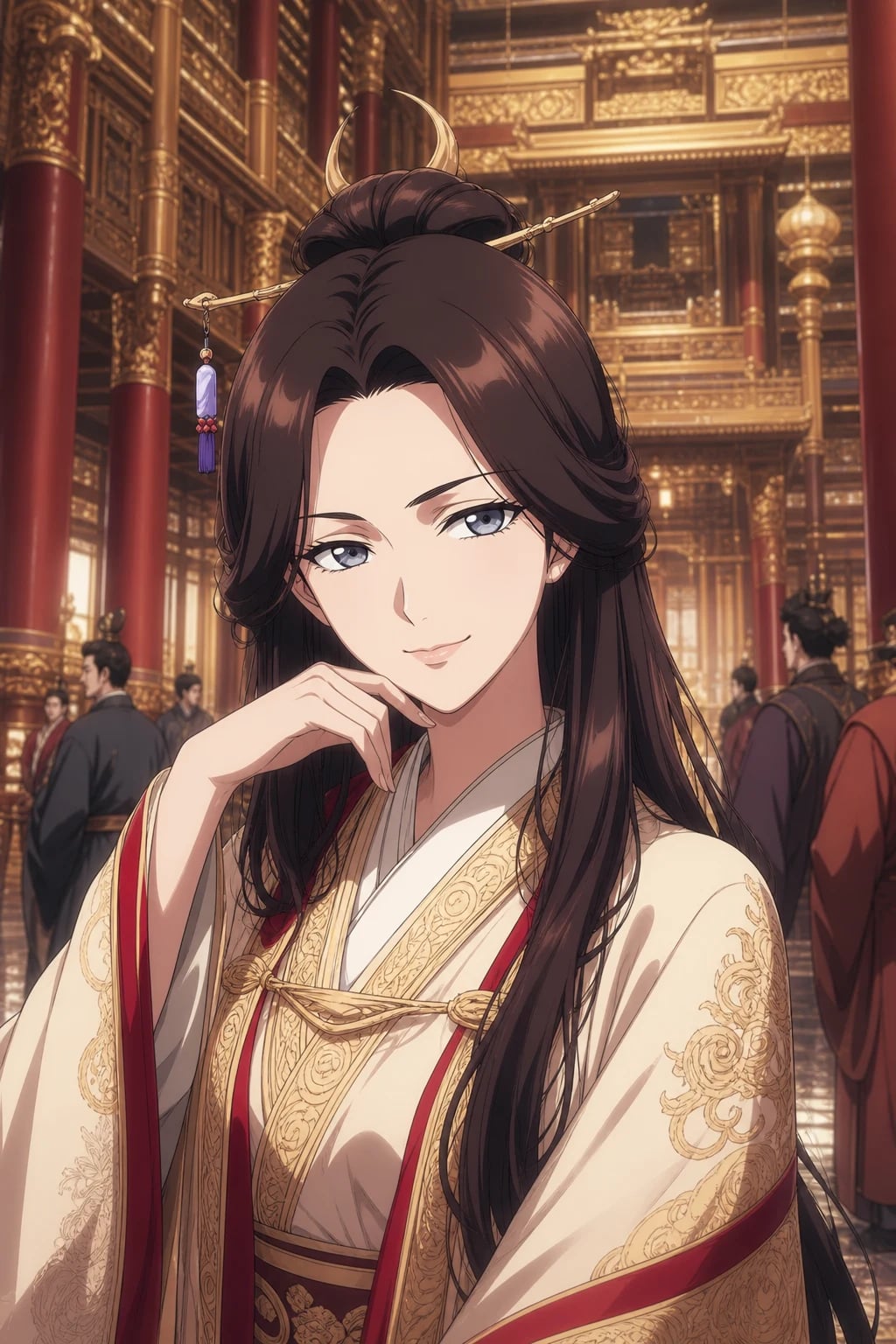 A side chamber near the Emperor's private rooms. It is